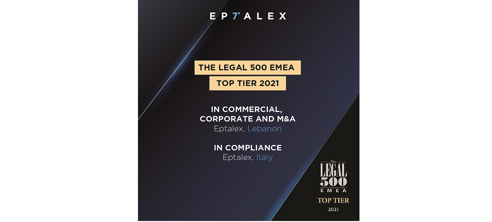 The Legal 500 EMEA - Top Tier 2021